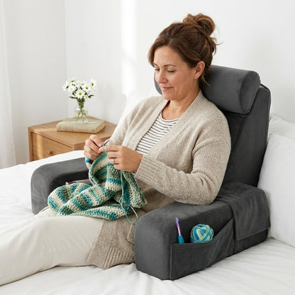 StitchNest™ - Crocheters Pillow